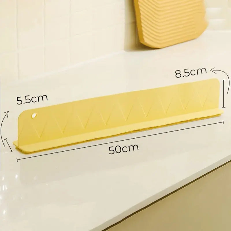 Silicone Sink Splash Guard with Suction - Protect Clothes from Water