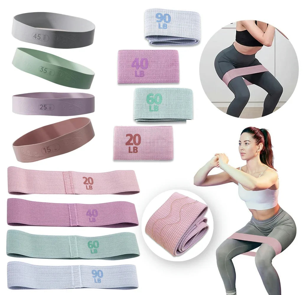 Anti-Slip Booty & Squat Bands