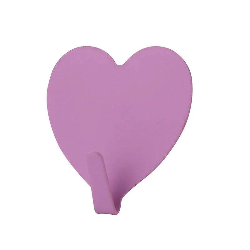Heart Clip Wall Hooks – No-Drill Hanging Solution