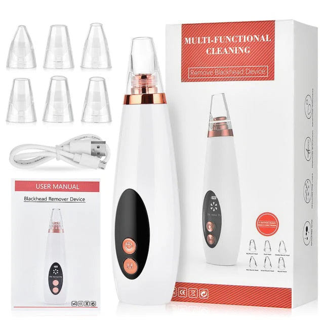 Electric Blackhead Remover Pore Vacuum –  Facial Cleaner