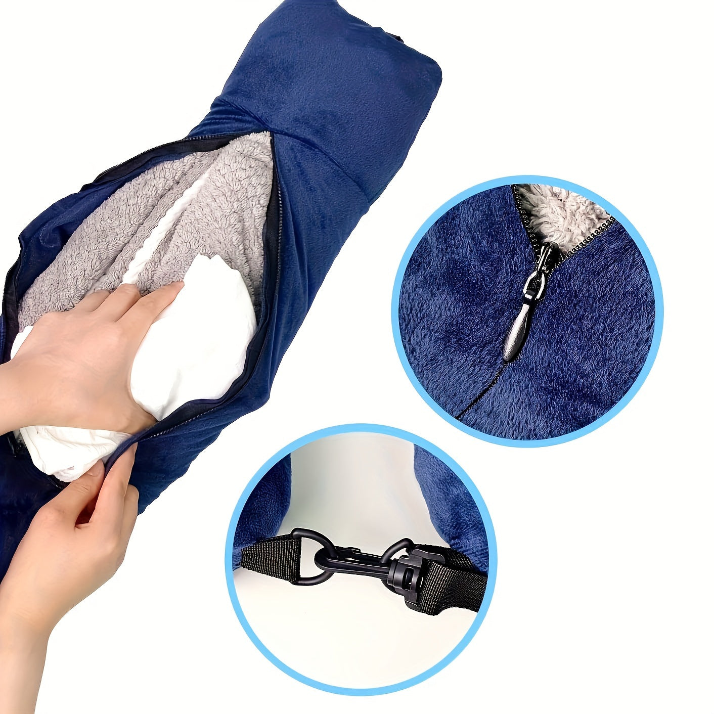 Convertible Travel Pillow – Storage & Comfort in One