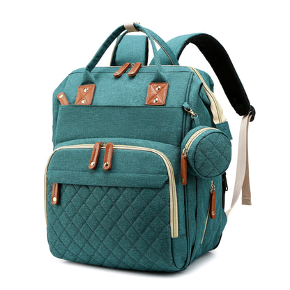 Shopeiz Multifunctional Diaper Bag Backpack with Changing Station