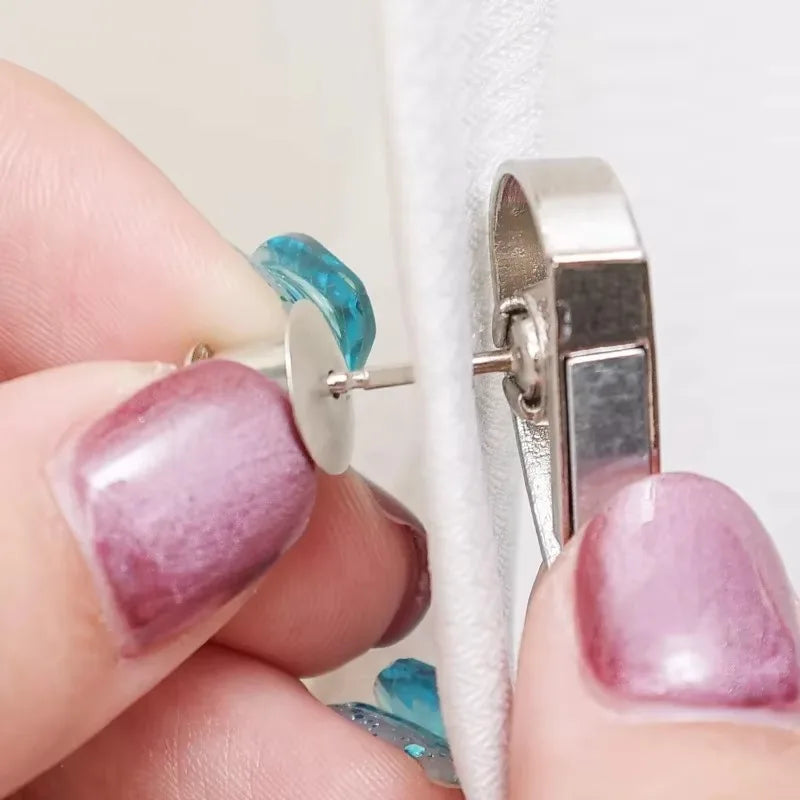Heart-Shaped Magnetic Curtain Clips