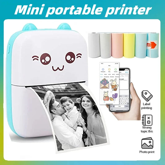 Mini Portable Cat Thermal Printer