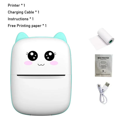Mini Portable Cat Thermal Printer