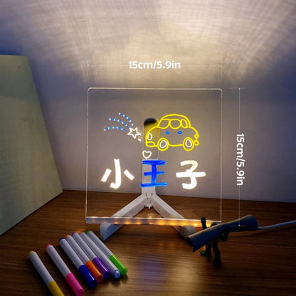 LED Message Board with Night Light