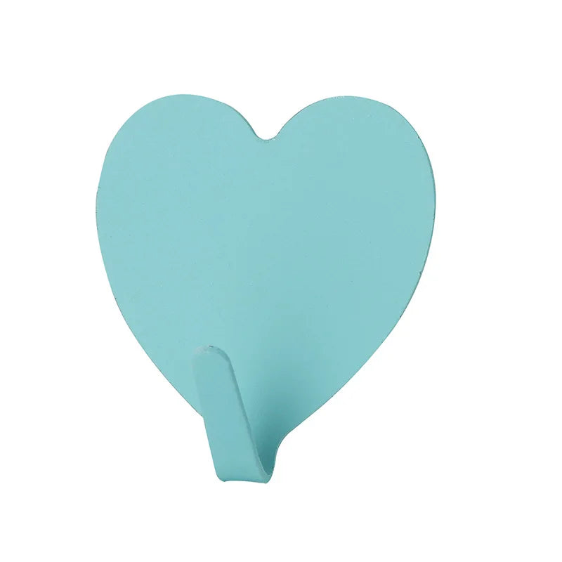 Heart Clip Wall Hooks – No-Drill Hanging Solution