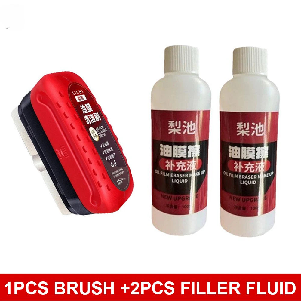 Windshield Oil Film Remover & Hydrophobic Glass Coating