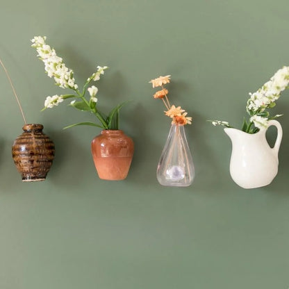 Mini Ceramic Fridge Magnet Vase