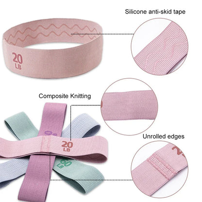 Anti-Slip Booty & Squat Bands