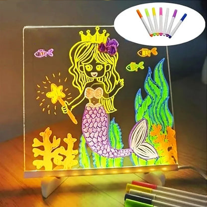 LED Message Board with Night Light