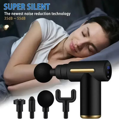 Neck Fascia Gun – Muscle Relaxation Vibration Massage Gun