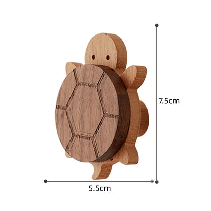 1pc Cute Wood Wall Hook – Animal Design Accent
