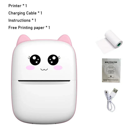 Mini Portable Cat Thermal Printer
