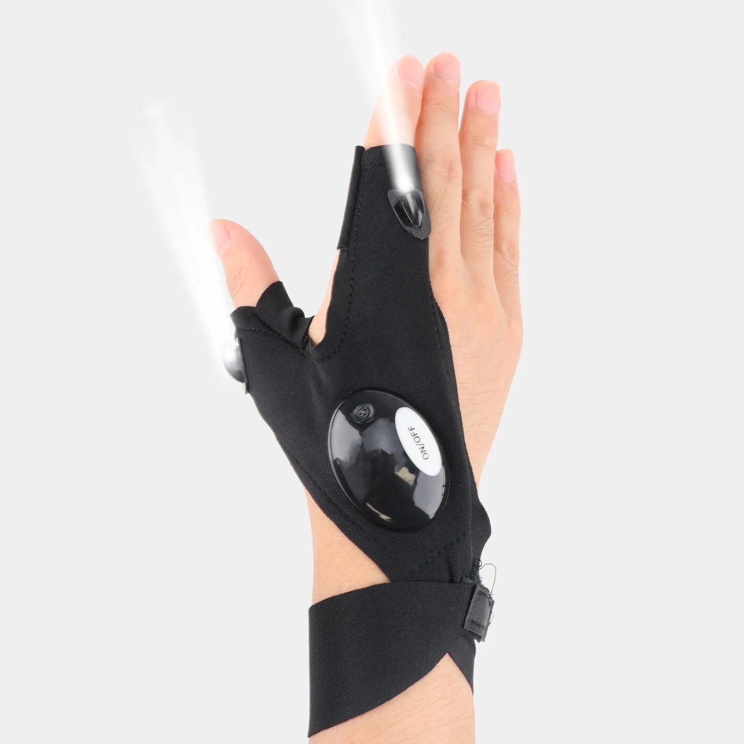 LED Fingerless Gloves