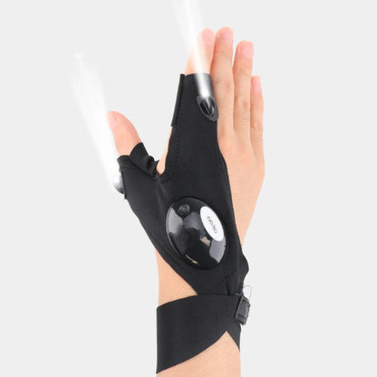 LED Fingerless Gloves