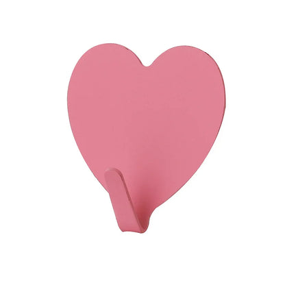 Heart Clip Wall Hooks – No-Drill Hanging Solution