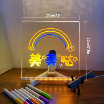 LED Message Board with Night Light