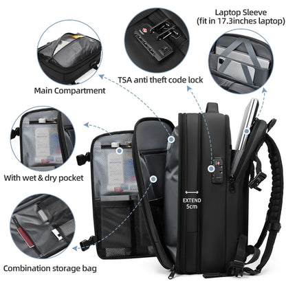 multifunctional travel bagback