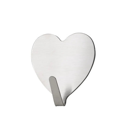 Heart Clip Wall Hooks – No-Drill Hanging Solution
