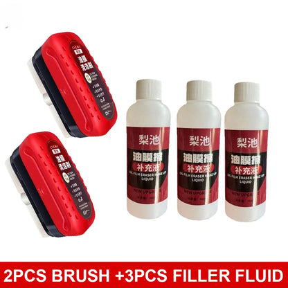 Windshield Oil Film Remover & Hydrophobic Glass Coating