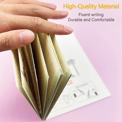 Magic Reusable Learning Copybook (4-in-1 Educational Books)