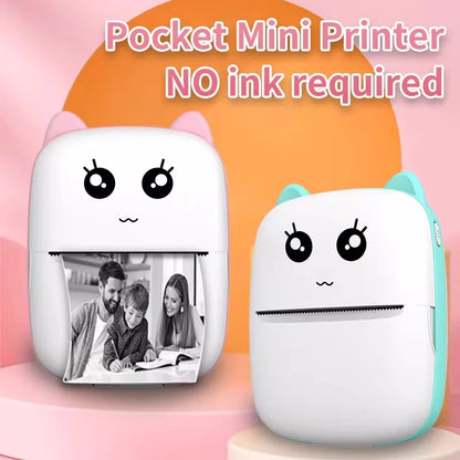 Mini Portable Cat Thermal Printer