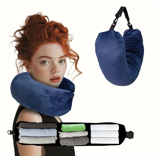 Convertible Travel Pillow – Storage & Comfort in One