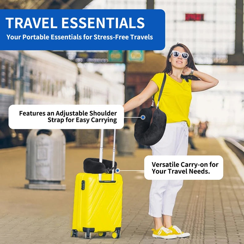 Convertible Travel Pillow – Storage & Comfort in One