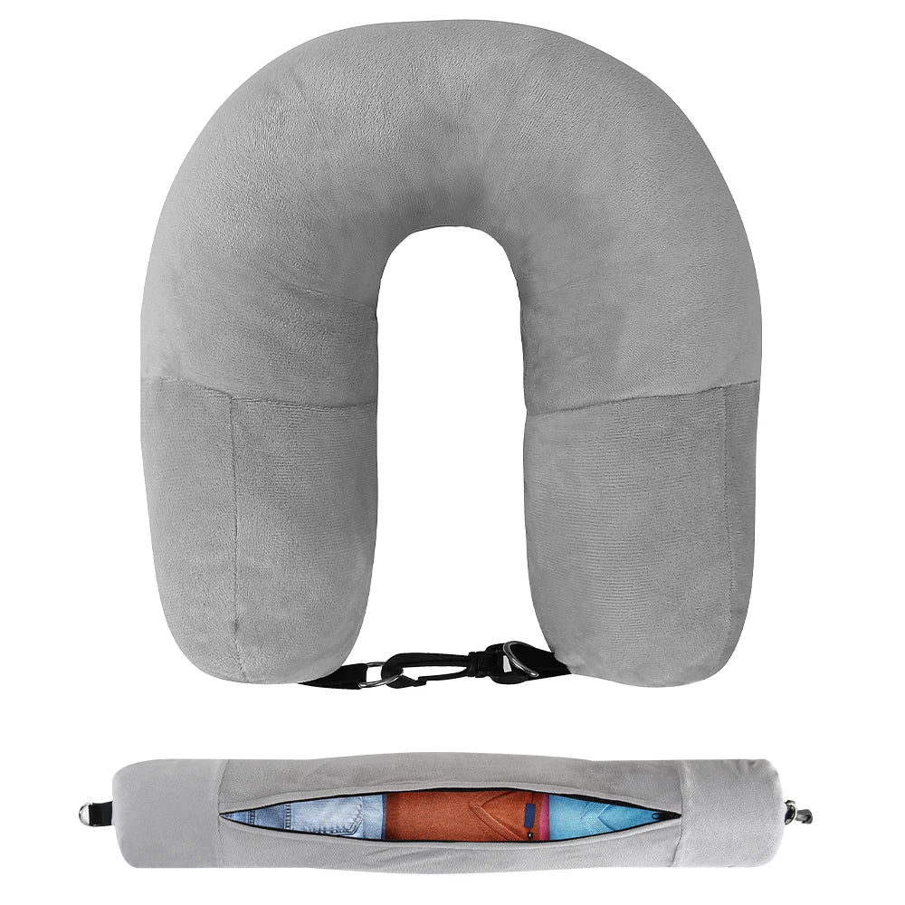 Convertible Travel Pillow – Storage & Comfort in One